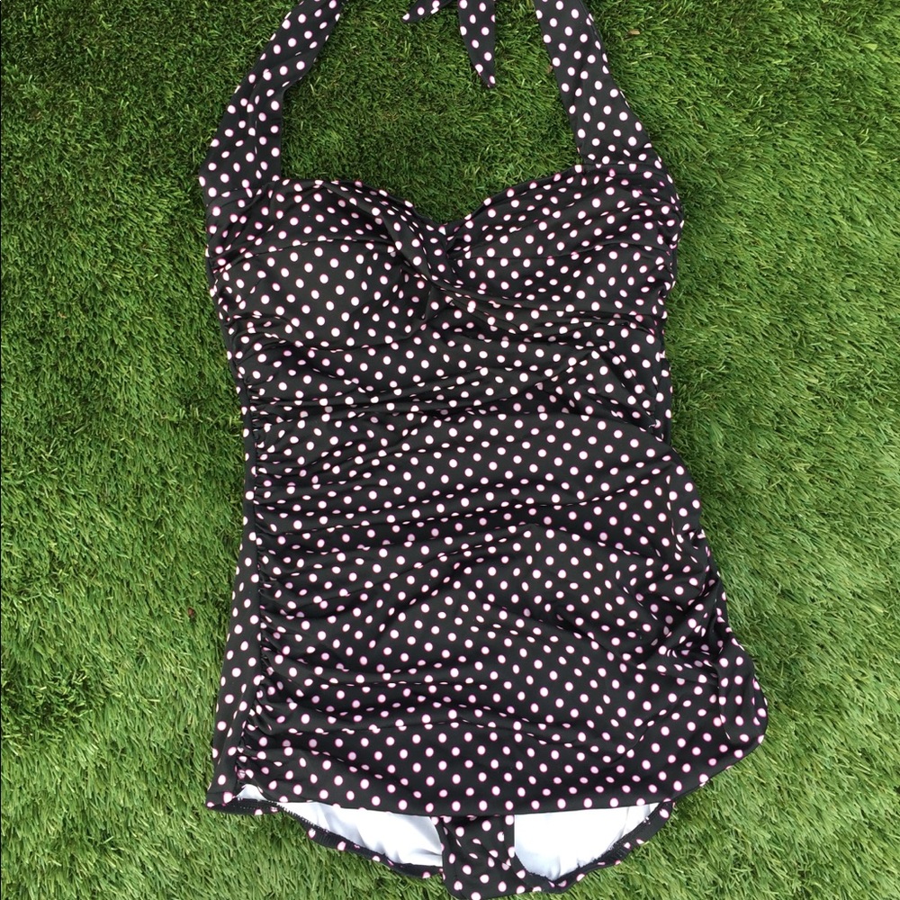 Pin up inspired bathing suit